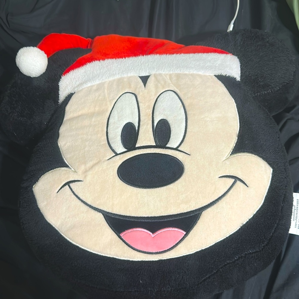 Christmas Mickey Mouse pillow
